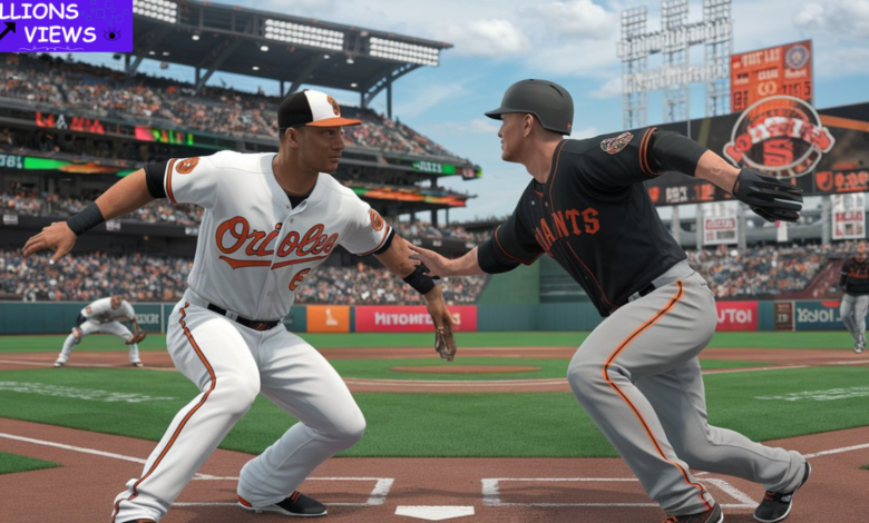 Baltimore orioles vs san francisco giants match player stats